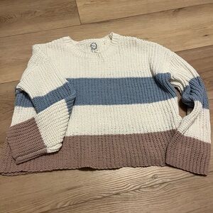 Striped boutique sweater